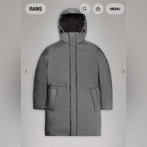 RAINS Askim longer jacket